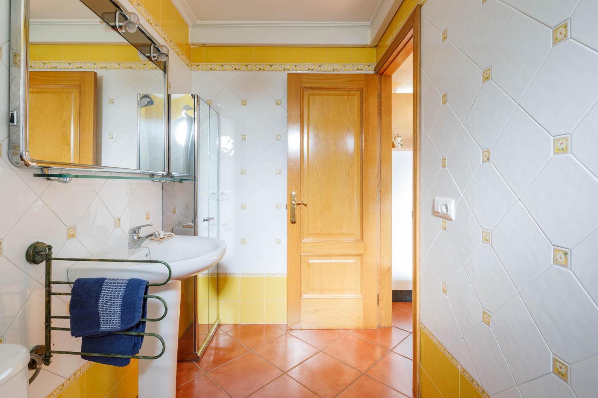 Apartamento con jardin en un chale Bueu Exterior foto